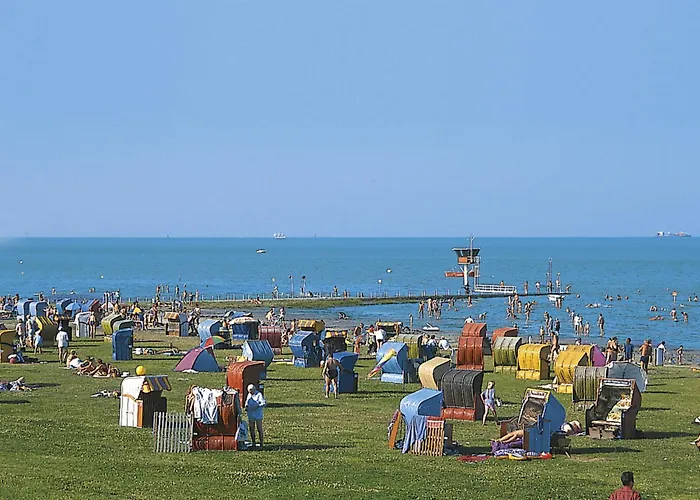 Сasa de vacaciones G4 Nordsee-ferienhaus Mit Sauna Und Garten By Interhome Butjadingen